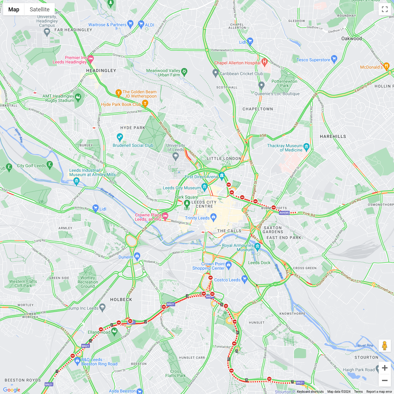 Leeds Traffic Congestion