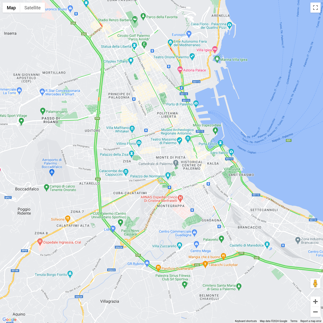 Palermo Traffic Congestion