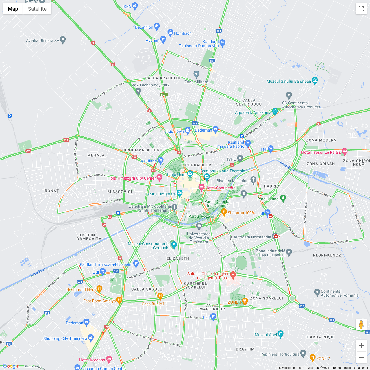 Timisoara Traffic Congestion